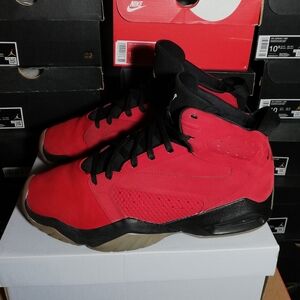 AIR JORDAN LIFT OFF "GYM RED" SOFT SUEDE MEN US SIZE 9.5 GOOD COND